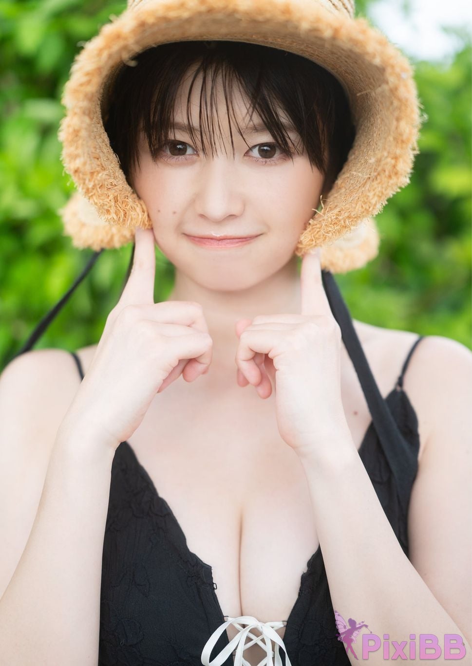 Japanese Idol Yuzuha Saeki Teak Leaf Digital Exclusive YJ PHOTO BOOK Waves theyre calling PixiBB (13)